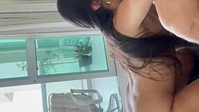 Brunette Takes Double Penetration From Two Guys Hard