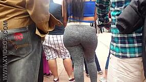 wow, check this colombiana's massive culote shaking hard!