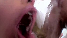 Blonde and Redhead Young Girls with Big Tits Take Monster Cocks in Anal Threesome Gangbang