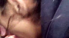 Intense blowjob with deepthroat and cock sucking