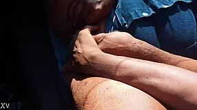 Hey, wanna watch this granny finger her pussy outdoors? 😏