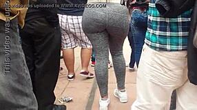 wow, check this colombiana's massive culote shaking hard!