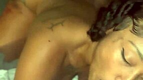 Layla Red Deepthroats Rico Strong in Hardcore Ebony Scene