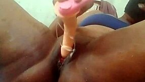 Girl's Big Ass Quivers During Intense Pussy Fingering Orgasm