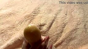 Hey, check out this slow, barefoot footjob from a cute amateur in her homemade setup 😍