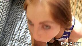 Hot Natalie Lust Sucks Cock in POV: Teen 18+ Oral Action