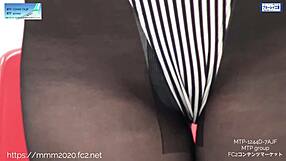 Japanese Pantyhose Fetish Shooting Session Five One