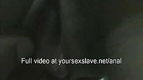 Hot girl teases in thong panties