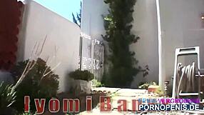 Ebony Agent Fucked By Two Dicks Facial Cum