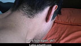 Can A Straight Latino Jock Handle Bareback Gay Anal POV?