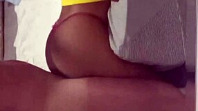 Latina Twerking on Lover's Dick