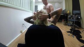 Jojo In Blonde POV Casting Interview For Sexy Action