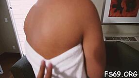 Teen Performs Sloppy Oral Sucking Before Rough Hardcore Fucking.