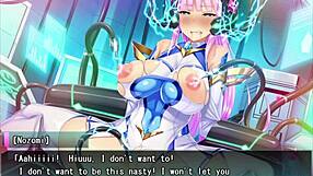 holy armored princess elementia in anime solo scene