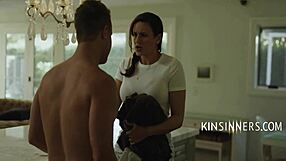 Hey, you shouldn't touch your mother-in-law like that, Penny Barber!