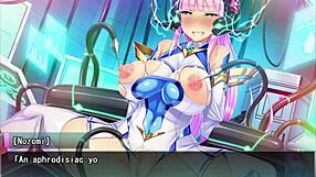 holy armored princess elementia in anime solo scene