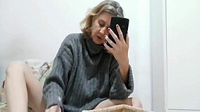 pretend sucking in lingerie