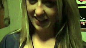 Kendall's Natural Tits Blowjob Closeup