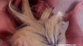 Hot amateur blonde milf babe enjoying a fun moment