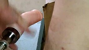 joey d gets intimate with the anal machine in a casual hookup