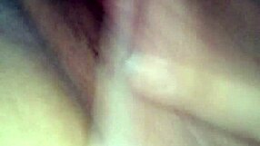 Horny American uses dildo for masturbation