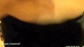 homemade couple in intimate homemade moment