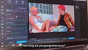 my sweet mouth and pussy distracting you from work