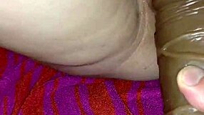 my girlfriend playing with a big dildo is so hot