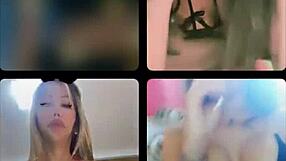 Instagram girls connect with friends through webcam chats
