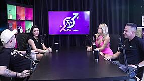 Bruna Carlos And Matheus Caetano Get Naked, Suck And Kiss