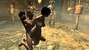 Claire navigates rough 3D challenges