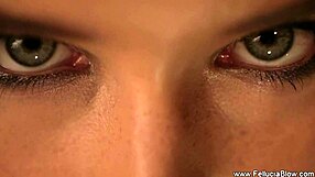 Horny babe sucks cock in couple's amateur session