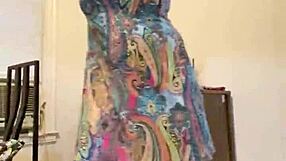 Anna Maria Mature Latina Flaunts New Sundress Seductively.