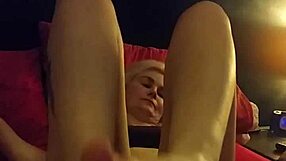 Girlfriend's Amateur Footjob: Fetish Delight or Playful Fun?