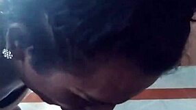 Obedient Shemale Intensely Sucking Cock