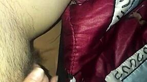 detailed solo masturbation session with focus on technique