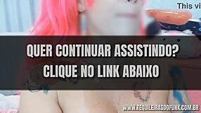 Débora Fantine gets messy with popsicle