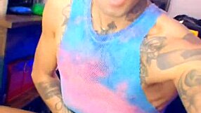 This fun hardcore gay masturbation includes his excellent huge cock