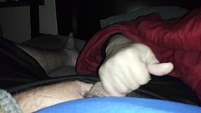 Sarah's handjob feels so intense