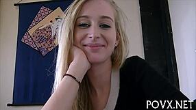 brynn tyler seduces with rough pov blowjob