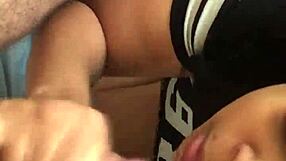 hey, give me morning blowjob with cum facial on my cock