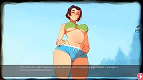 Sweet dreams succubus part four: brunette femdom monster brings orgasm through voyeur game masturbation