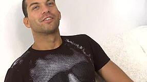 Sexy twink in steamy gay action