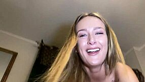 Elena lux gives a detailed pov blowjob, sucking deeply and passionately.