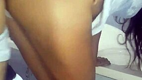 Colombian Sister-In-Law Shows Intimate Parts In Bathroom