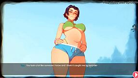 Sweet dreams succubus part four: brunette femdom monster brings orgasm through voyeur game masturbation