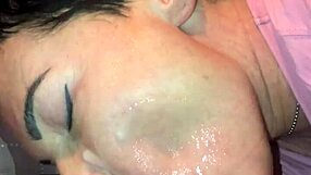 could a wife in stockings hide a sticky creampie secret from everyone around her? just imagine the thrill.