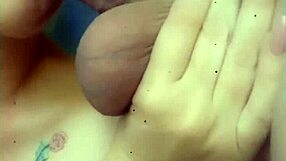 Cock worship session on Snapchat with horny step brother