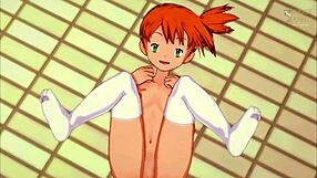 Skinny babe Misty gets fucked hard in roleplay to multiple orgasms