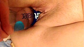 Amazing pussy gaping with intense squirting action